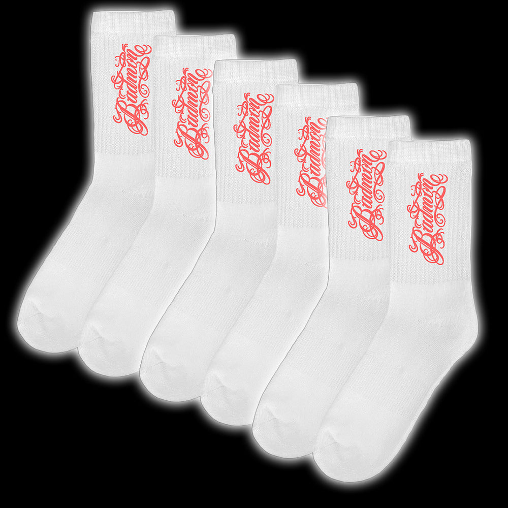 3-PACK SCRIPT SOCKS