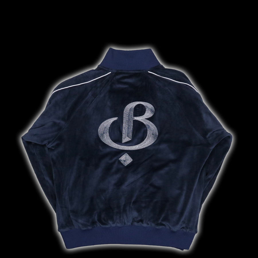 VELOUR LOUNGE JACKET