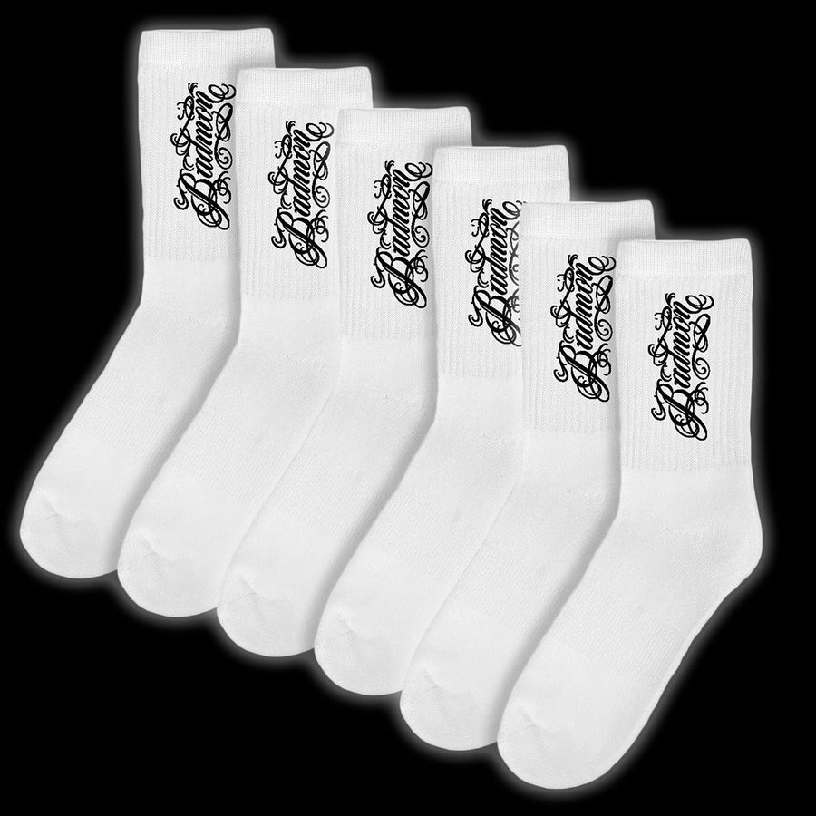 3-PACK SCRIPT SOCKS