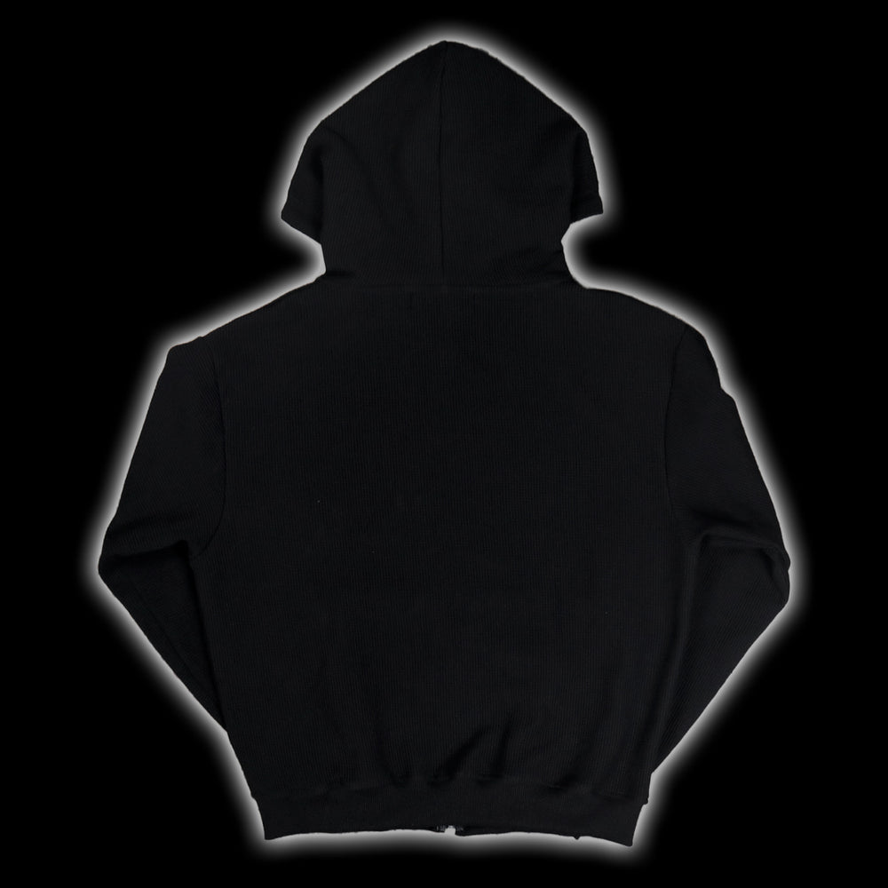 CITYDIVERS WAFFLE KNIT ZIP HOODIE