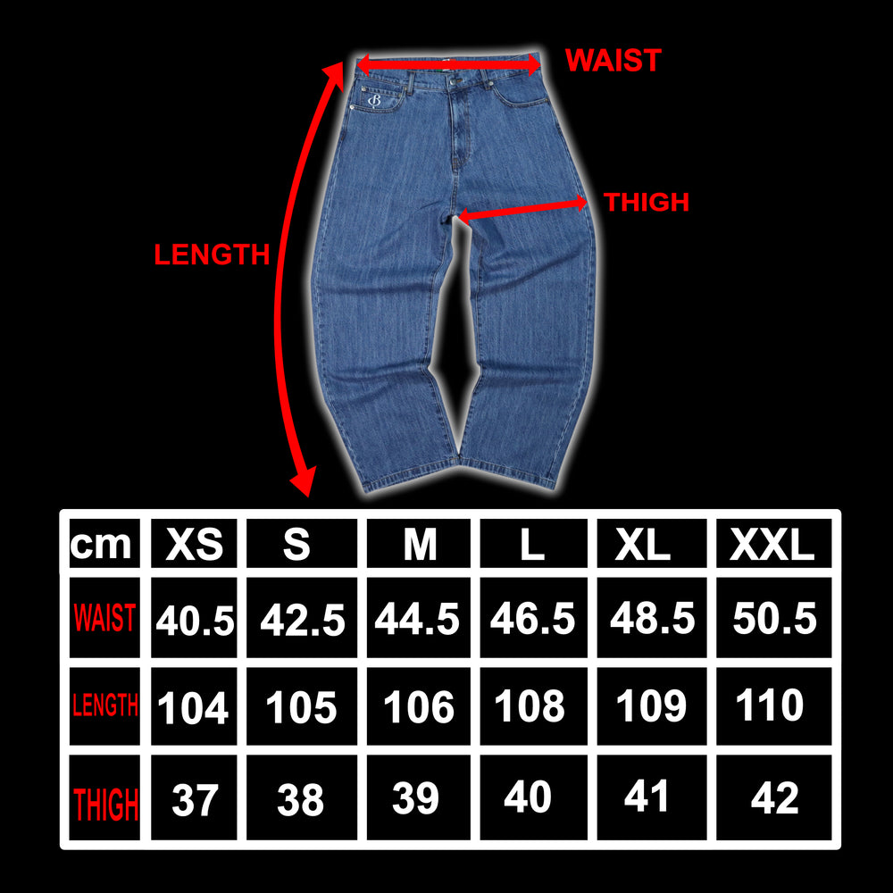 BADMON WASHED JEANS
