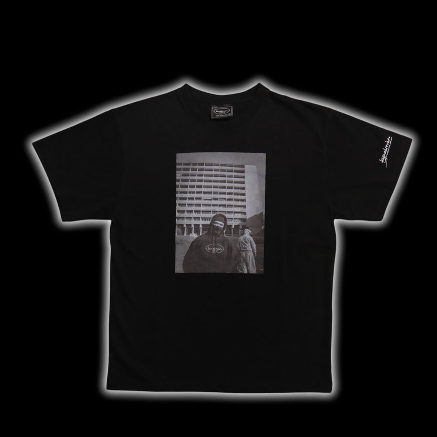 BADMON X ANONUEN BLOCK T-SHI